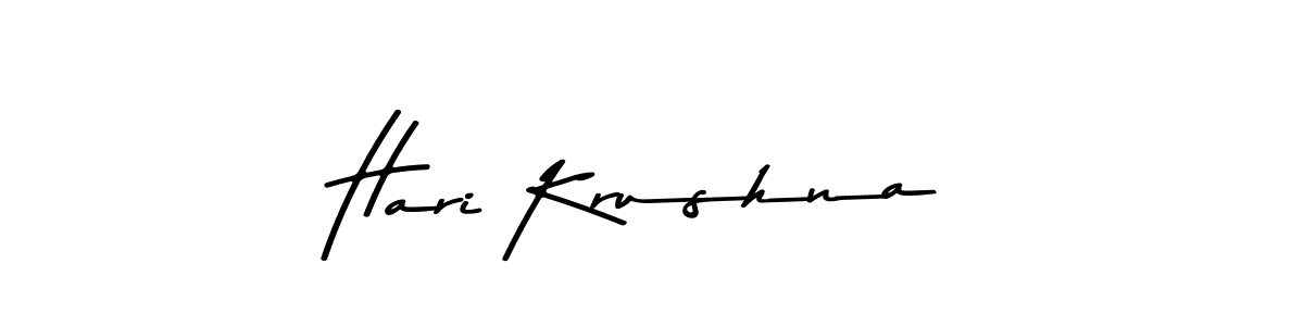 The best way (Asem Kandis PERSONAL USE) to make a short signature is to pick only two or three words in your name. The name Hari Krushna include a total of six letters. For converting this name. Hari Krushna signature style 9 images and pictures png