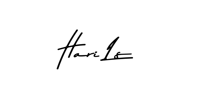 You should practise on your own different ways (Asem Kandis PERSONAL USE) to write your name (Hari Ls) in signature. don't let someone else do it for you. Hari Ls signature style 9 images and pictures png