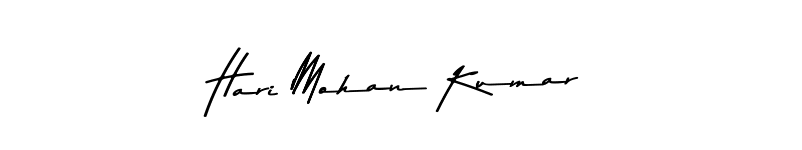 You should practise on your own different ways (Asem Kandis PERSONAL USE) to write your name (Hari Mohan Kumar) in signature. don't let someone else do it for you. Hari Mohan Kumar signature style 9 images and pictures png
