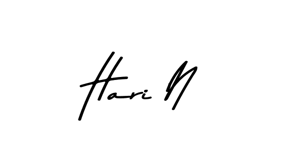 Also we have Hari N name is the best signature style. Create professional handwritten signature collection using Asem Kandis PERSONAL USE autograph style. Hari N signature style 9 images and pictures png