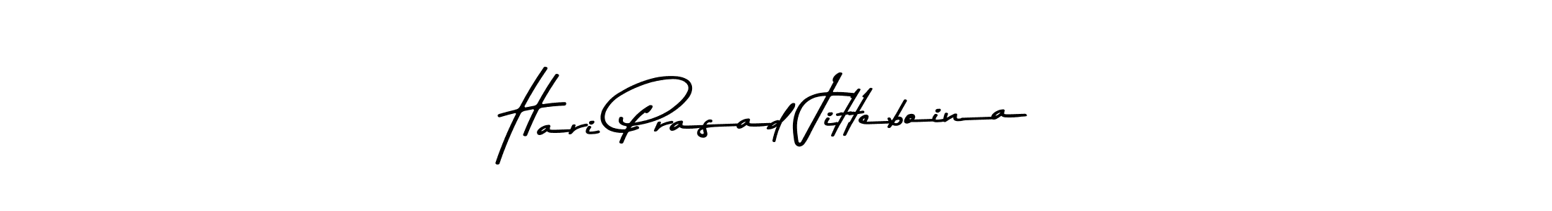 Design your own signature with our free online signature maker. With this signature software, you can create a handwritten (Asem Kandis PERSONAL USE) signature for name Hari Prasad Jitteboina. Hari Prasad Jitteboina signature style 9 images and pictures png