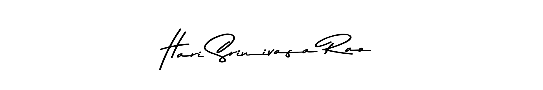 Create a beautiful signature design for name Hari Srinivasa Rao. With this signature (Asem Kandis PERSONAL USE) fonts, you can make a handwritten signature for free. Hari Srinivasa Rao signature style 9 images and pictures png