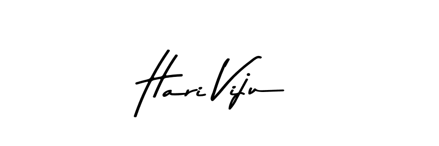 Use a signature maker to create a handwritten signature online. With this signature software, you can design (Asem Kandis PERSONAL USE) your own signature for name Hari Viju. Hari Viju signature style 9 images and pictures png