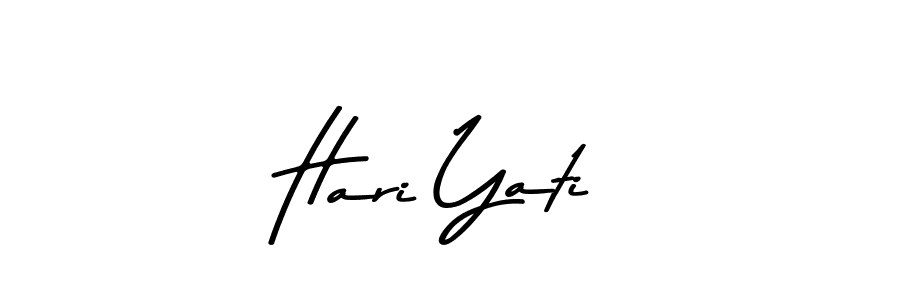 Make a beautiful signature design for name Hari Yati. Use this online signature maker to create a handwritten signature for free. Hari Yati signature style 9 images and pictures png