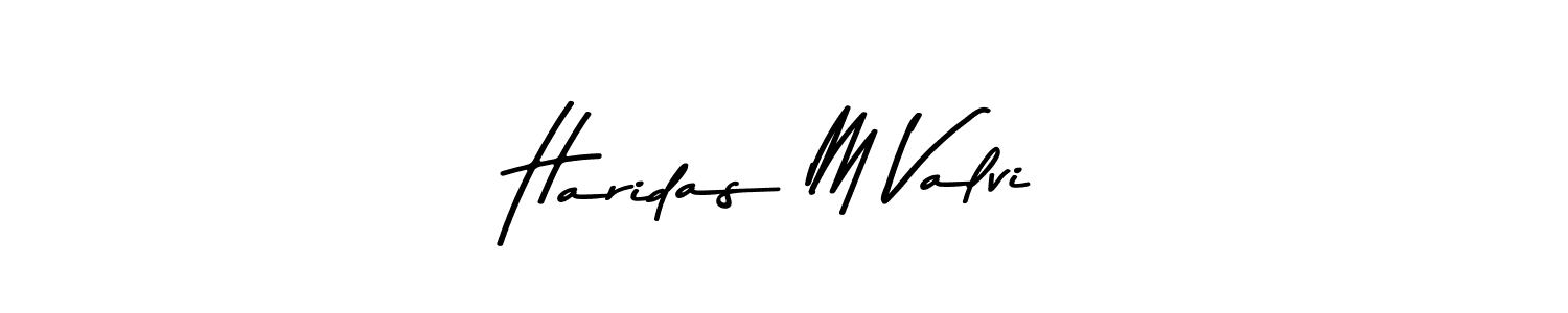 Here are the top 10 professional signature styles for the name Haridas M Valvi. These are the best autograph styles you can use for your name. Haridas M Valvi signature style 9 images and pictures png