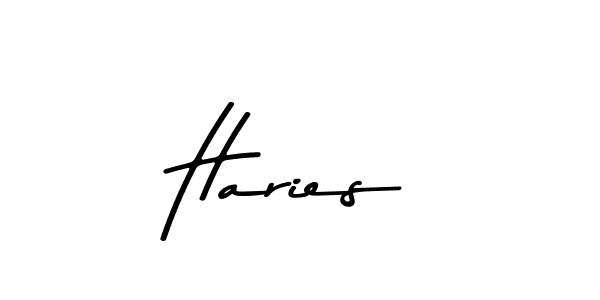 Similarly Asem Kandis PERSONAL USE is the best handwritten signature design. Signature creator online .You can use it as an online autograph creator for name Haries. Haries signature style 9 images and pictures png