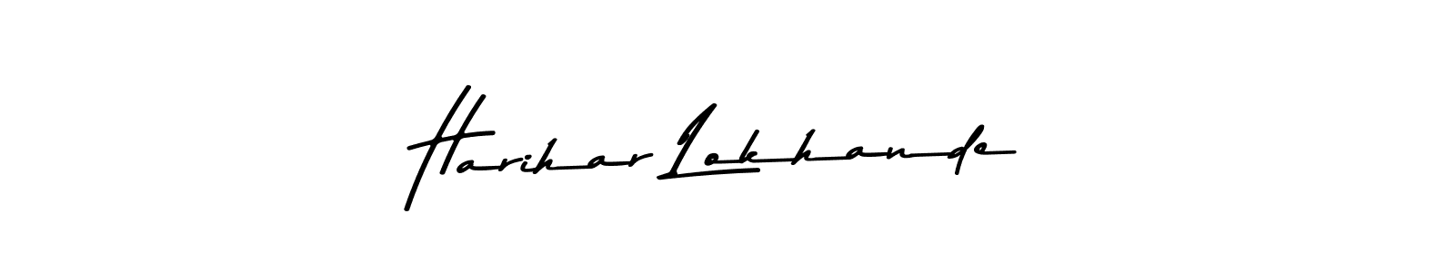 How to Draw Harihar Lokhande signature style? Asem Kandis PERSONAL USE is a latest design signature styles for name Harihar Lokhande. Harihar Lokhande signature style 9 images and pictures png