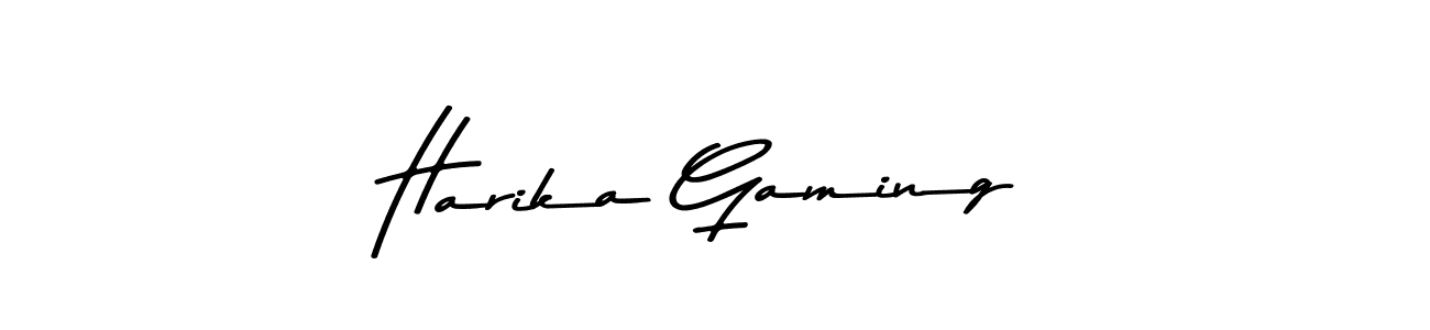 You can use this online signature creator to create a handwritten signature for the name Harika Gaming. This is the best online autograph maker. Harika Gaming signature style 9 images and pictures png