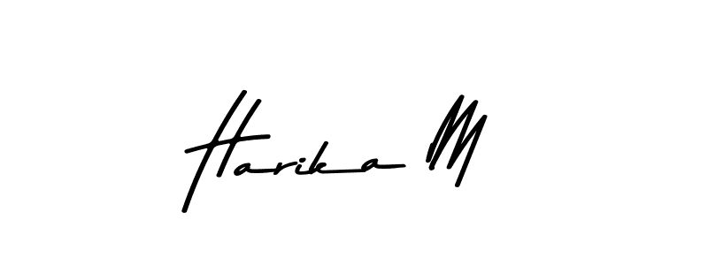 Make a short Harika M signature style. Manage your documents anywhere anytime using Asem Kandis PERSONAL USE. Create and add eSignatures, submit forms, share and send files easily. Harika M signature style 9 images and pictures png