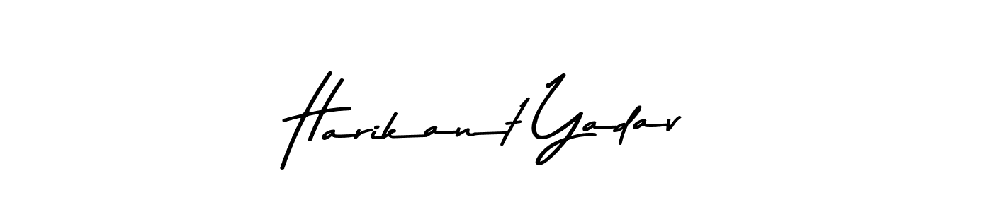 How to make Harikant Yadav signature? Asem Kandis PERSONAL USE is a professional autograph style. Create handwritten signature for Harikant Yadav name. Harikant Yadav signature style 9 images and pictures png