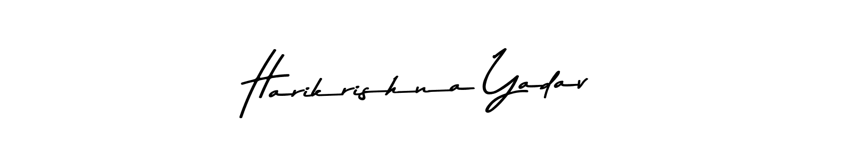 This is the best signature style for the Harikrishna Yadav name. Also you like these signature font (Asem Kandis PERSONAL USE). Mix name signature. Harikrishna Yadav signature style 9 images and pictures png