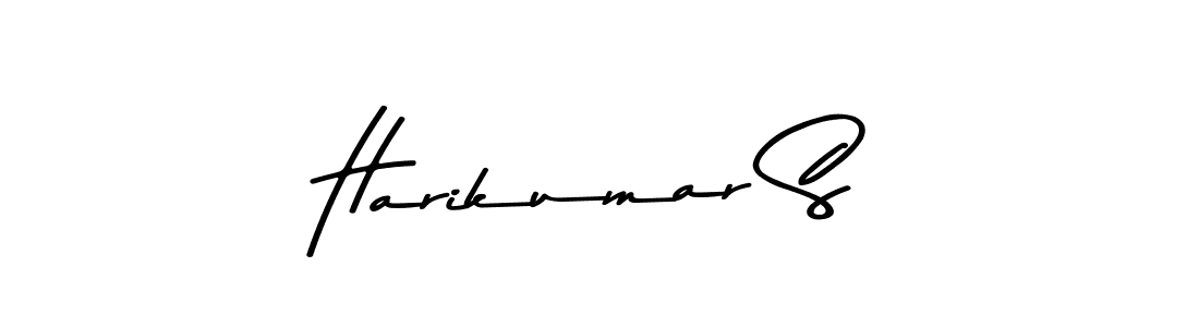Use a signature maker to create a handwritten signature online. With this signature software, you can design (Asem Kandis PERSONAL USE) your own signature for name Harikumar S. Harikumar S signature style 9 images and pictures png