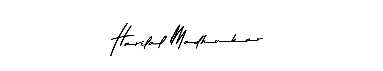 You should practise on your own different ways (Asem Kandis PERSONAL USE) to write your name (Harilal Madhukar) in signature. don't let someone else do it for you. Harilal Madhukar signature style 9 images and pictures png