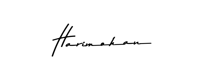 Also we have Harimohan name is the best signature style. Create professional handwritten signature collection using Asem Kandis PERSONAL USE autograph style. Harimohan signature style 9 images and pictures png
