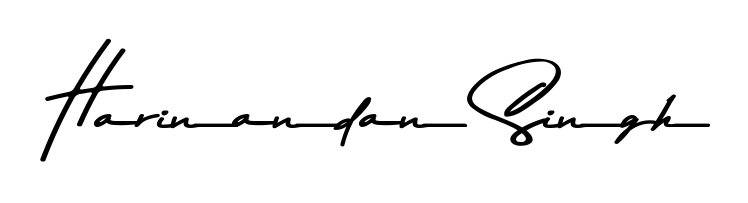 Looking for an artistic signature for Harinandan Singh? The Asem Kandis PERSONAL USE calligraphy style gives a sophisticated flow suitable for business cards and emails. Harinandan Singh signature style 9 images and pictures png