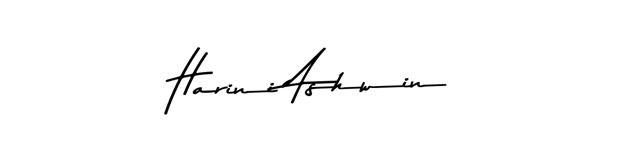 Make a short Harini Ashwin signature style. Manage your documents anywhere anytime using Asem Kandis PERSONAL USE. Create and add eSignatures, submit forms, share and send files easily. Harini Ashwin signature style 9 images and pictures png