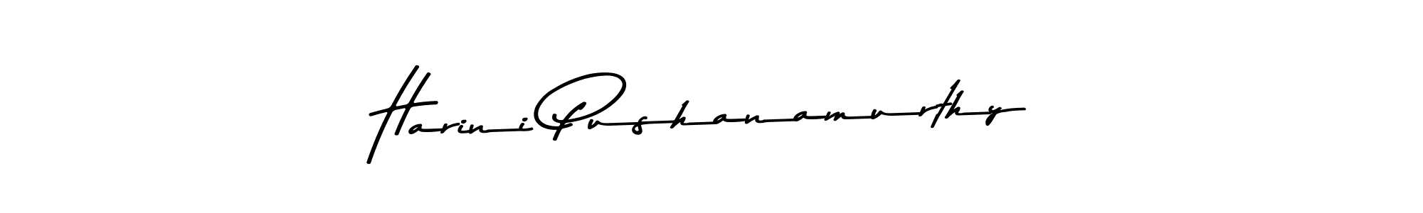 Also You can easily find your signature by using the search form. We will create Harini Pushanamurthy name handwritten signature images for you free of cost using Asem Kandis PERSONAL USE sign style. Harini Pushanamurthy signature style 9 images and pictures png