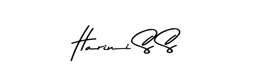 Asem Kandis PERSONAL USE is a professional signature style that is perfect for those who want to add a touch of class to their signature. It is also a great choice for those who want to make their signature more unique. Get Harini S S name to fancy signature for free. Harini S S signature style 9 images and pictures png