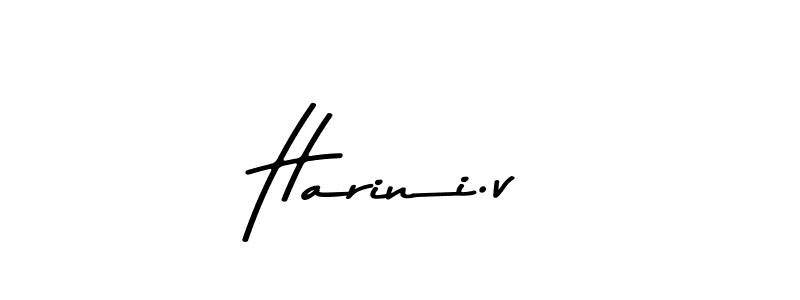 How to Draw Harini.v signature style? Asem Kandis PERSONAL USE is a latest design signature styles for name Harini.v. Harini.v signature style 9 images and pictures png