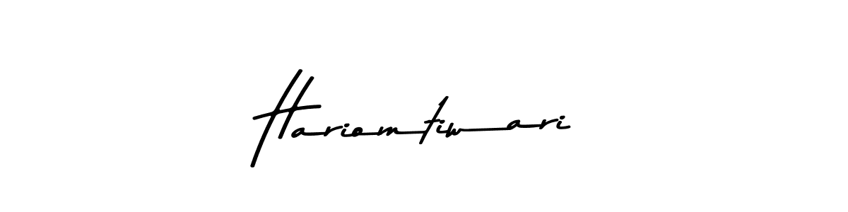if you are searching for the best signature style for your name Hariomtiwari. so please give up your signature search. here we have designed multiple signature styles  using Asem Kandis PERSONAL USE. Hariomtiwari signature style 9 images and pictures png