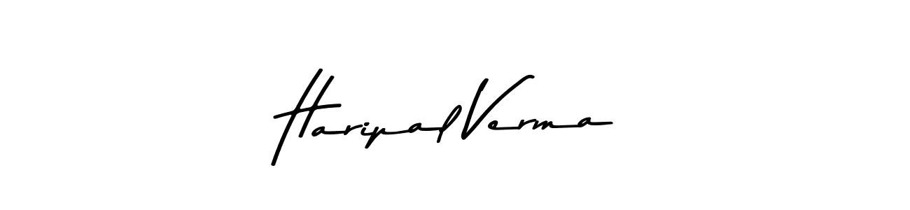 Similarly Asem Kandis PERSONAL USE is the best handwritten signature design. Signature creator online .You can use it as an online autograph creator for name Haripal Verma. Haripal Verma signature style 9 images and pictures png