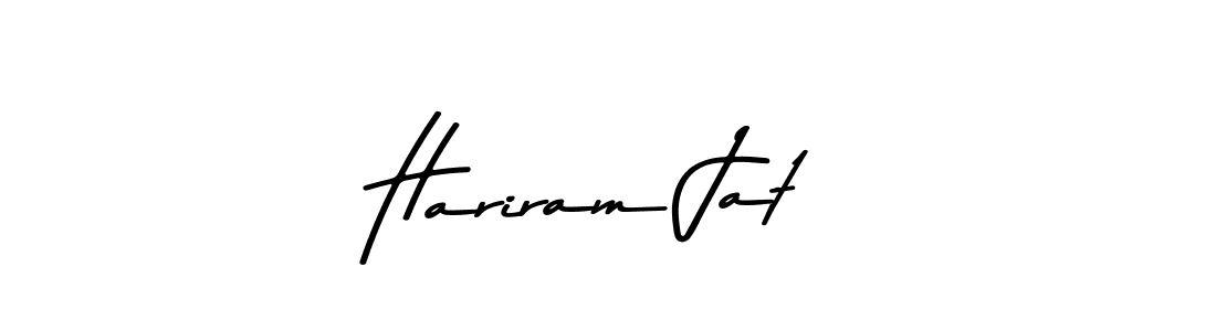 You should practise on your own different ways (Asem Kandis PERSONAL USE) to write your name (Hariram Jat) in signature. don't let someone else do it for you. Hariram Jat signature style 9 images and pictures png