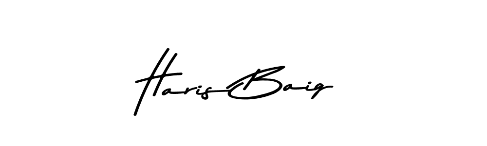 How to make Haris Baig signature? Asem Kandis PERSONAL USE is a professional autograph style. Create handwritten signature for Haris Baig name. Haris Baig signature style 9 images and pictures png