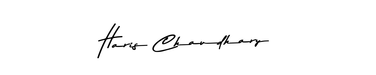 How to make Haris Chaudhary signature? Asem Kandis PERSONAL USE is a professional autograph style. Create handwritten signature for Haris Chaudhary name. Haris Chaudhary signature style 9 images and pictures png