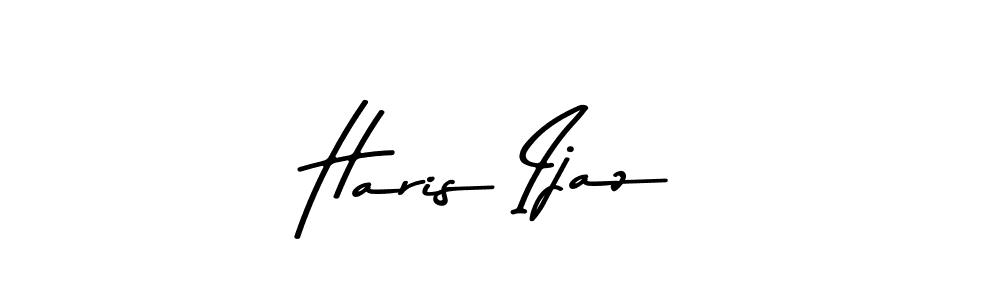 How to Draw Haris Ijaz signature style? Asem Kandis PERSONAL USE is a latest design signature styles for name Haris Ijaz. Haris Ijaz signature style 9 images and pictures png
