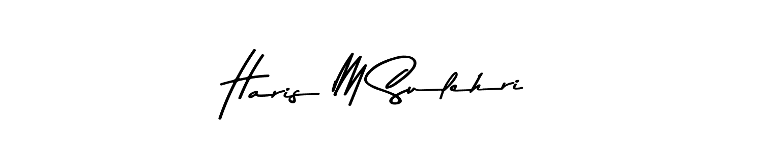 Haris M Sulehri stylish signature style. Best Handwritten Sign (Asem Kandis PERSONAL USE) for my name. Handwritten Signature Collection Ideas for my name Haris M Sulehri. Haris M Sulehri signature style 9 images and pictures png