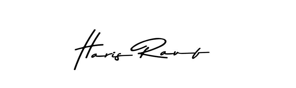 Make a beautiful signature design for name Haris Rauf. Use this online signature maker to create a handwritten signature for free. Haris Rauf signature style 9 images and pictures png