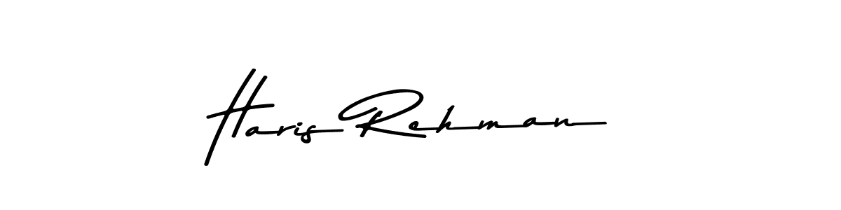 This is the best signature style for the Haris Rehman name. Also you like these signature font (Asem Kandis PERSONAL USE). Mix name signature. Haris Rehman signature style 9 images and pictures png