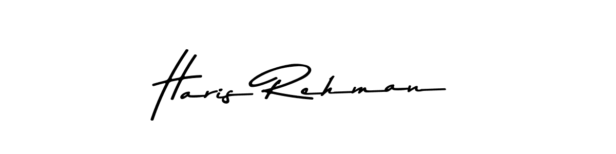 This is the best signature style for the Haris Rehman name. Also you like these signature font (Asem Kandis PERSONAL USE). Mix name signature. Haris Rehman signature style 9 images and pictures png