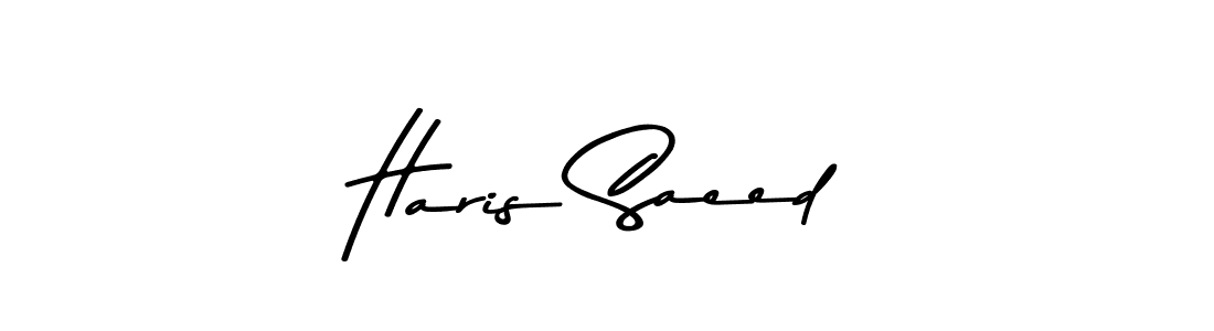Here are the top 10 professional signature styles for the name Haris Saeed. These are the best autograph styles you can use for your name. Haris Saeed signature style 9 images and pictures png