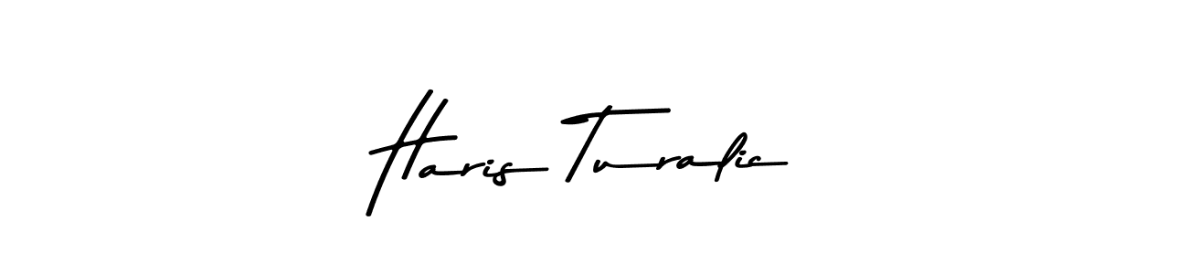 Make a beautiful signature design for name Haris Turalic. Use this online signature maker to create a handwritten signature for free. Haris Turalic signature style 9 images and pictures png