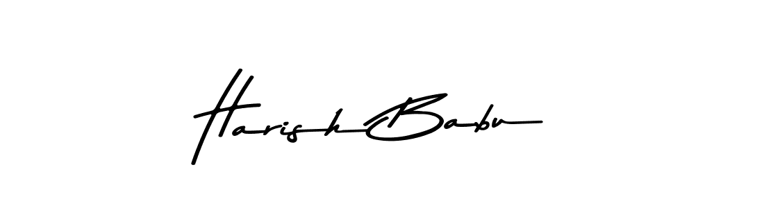 Also we have Harish Babu name is the best signature style. Create professional handwritten signature collection using Asem Kandis PERSONAL USE autograph style. Harish Babu signature style 9 images and pictures png