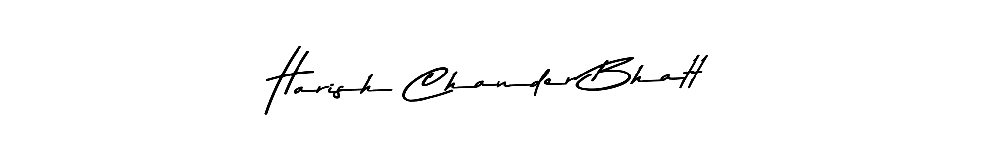 Similarly Asem Kandis PERSONAL USE is the best handwritten signature design. Signature creator online .You can use it as an online autograph creator for name Harish Chander Bhatt. Harish Chander Bhatt signature style 9 images and pictures png