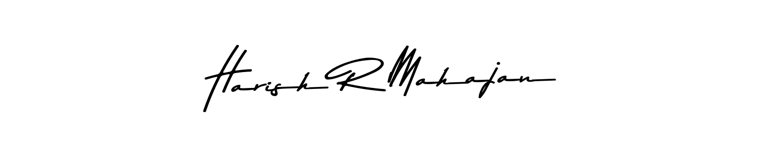 if you are searching for the best signature style for your name Harish R Mahajan. so please give up your signature search. here we have designed multiple signature styles  using Asem Kandis PERSONAL USE. Harish R Mahajan signature style 9 images and pictures png