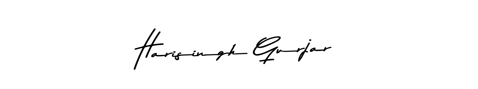 This is the best signature style for the Harisingh Gurjar name. Also you like these signature font (Asem Kandis PERSONAL USE). Mix name signature. Harisingh Gurjar signature style 9 images and pictures png