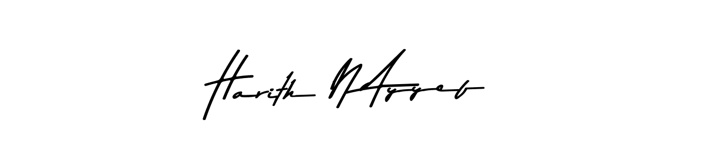 Harith N Ayyef stylish signature style. Best Handwritten Sign (Asem Kandis PERSONAL USE) for my name. Handwritten Signature Collection Ideas for my name Harith N Ayyef. Harith N Ayyef signature style 9 images and pictures png