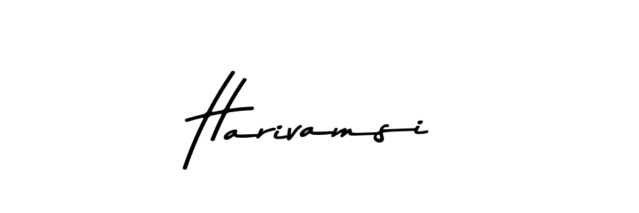 Harivamsi stylish signature style. Best Handwritten Sign (Asem Kandis PERSONAL USE) for my name. Handwritten Signature Collection Ideas for my name Harivamsi. Harivamsi signature style 9 images and pictures png