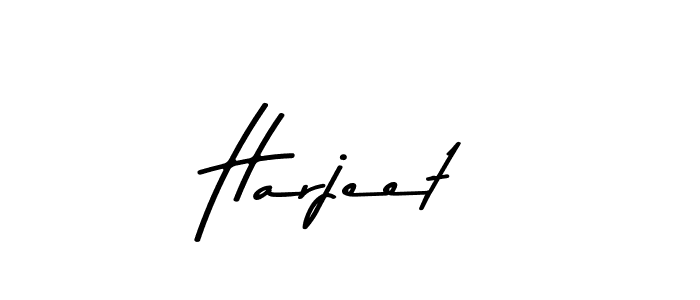 Design your own signature with our free online signature maker. With this signature software, you can create a handwritten (Asem Kandis PERSONAL USE) signature for name Harjeet. Harjeet signature style 9 images and pictures png