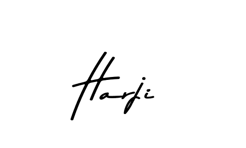 The best way (Asem Kandis PERSONAL USE) to make a short signature is to pick only two or three words in your name. The name Harji include a total of six letters. For converting this name. Harji signature style 9 images and pictures png