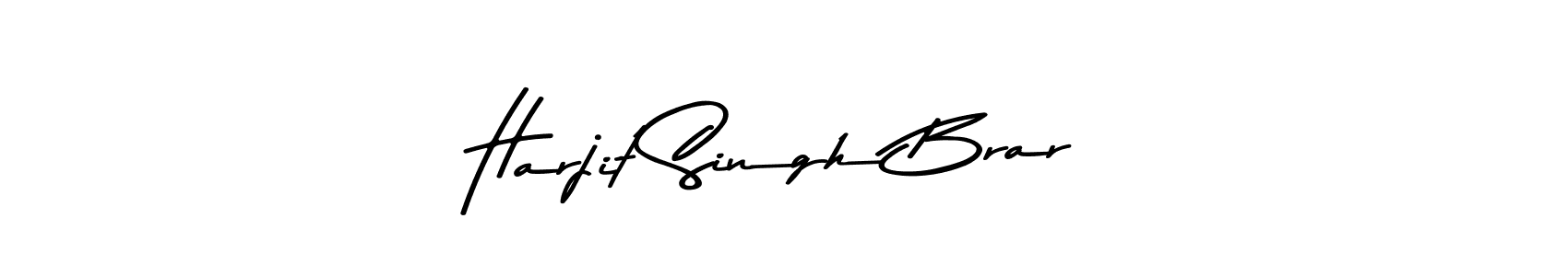 The best way (Asem Kandis PERSONAL USE) to make a short signature is to pick only two or three words in your name. The name Harjit Singh Brar include a total of six letters. For converting this name. Harjit Singh Brar signature style 9 images and pictures png
