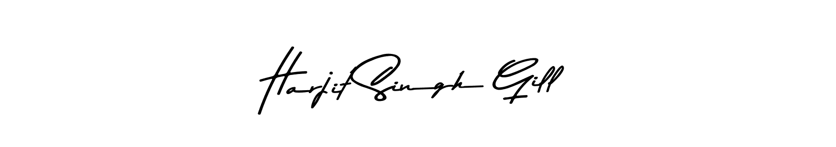 How to make Harjit Singh Gill signature? Asem Kandis PERSONAL USE is a professional autograph style. Create handwritten signature for Harjit Singh Gill name. Harjit Singh Gill signature style 9 images and pictures png