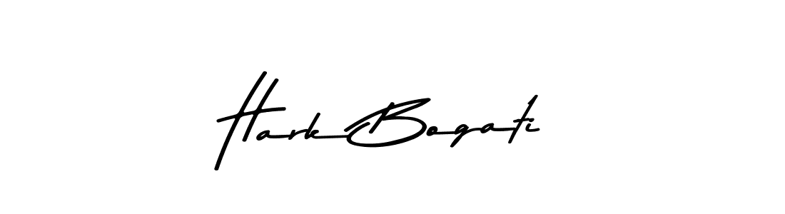This is the best signature style for the Hark Bogati name. Also you like these signature font (Asem Kandis PERSONAL USE). Mix name signature. Hark Bogati signature style 9 images and pictures png
