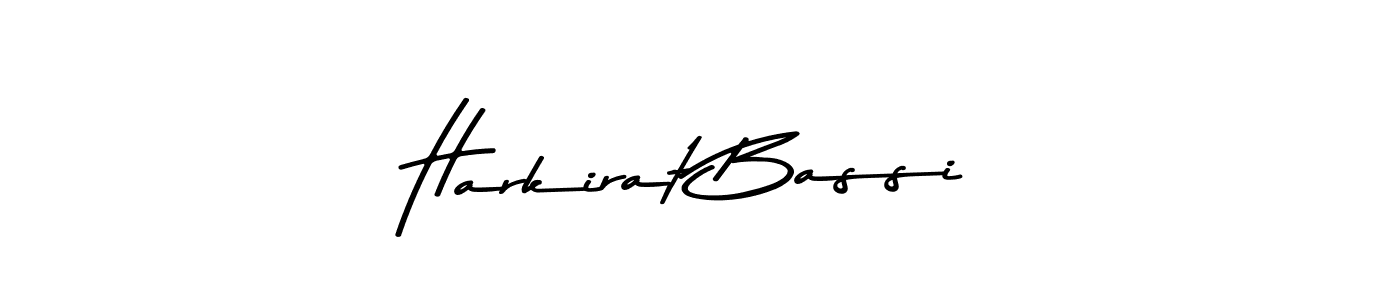 Harkirat Bassi stylish signature style. Best Handwritten Sign (Asem Kandis PERSONAL USE) for my name. Handwritten Signature Collection Ideas for my name Harkirat Bassi. Harkirat Bassi signature style 9 images and pictures png
