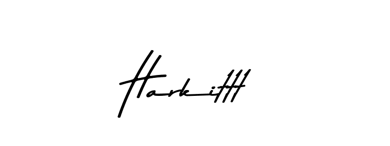 Similarly Asem Kandis PERSONAL USE is the best handwritten signature design. Signature creator online .You can use it as an online autograph creator for name Harkittt. Harkittt signature style 9 images and pictures png