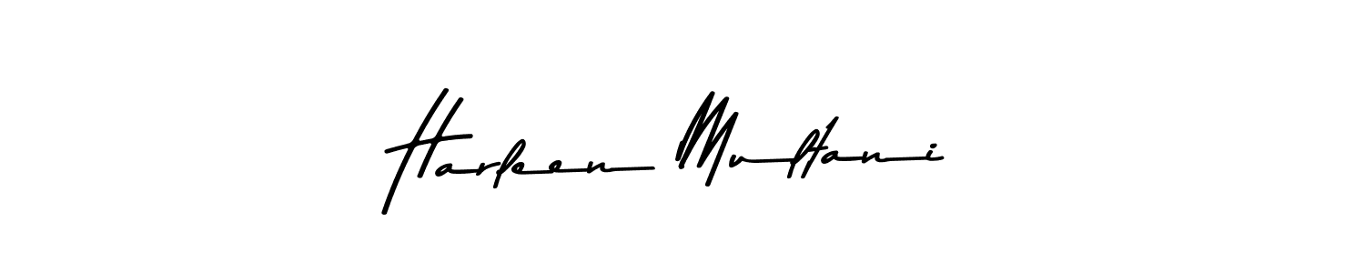 Also we have Harleen Multani name is the best signature style. Create professional handwritten signature collection using Asem Kandis PERSONAL USE autograph style. Harleen Multani signature style 9 images and pictures png