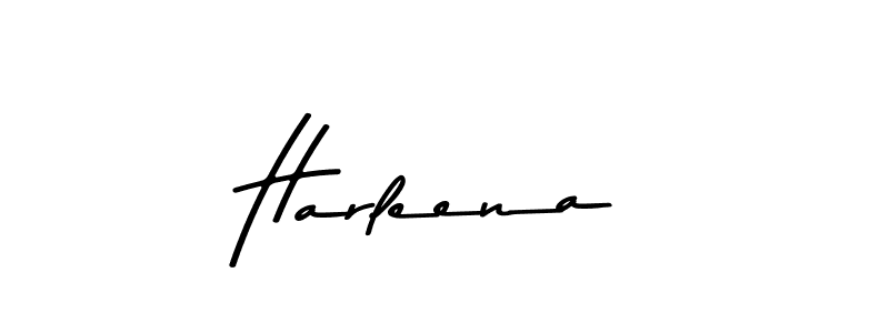 How to make Harleena signature? Asem Kandis PERSONAL USE is a professional autograph style. Create handwritten signature for Harleena name. Harleena signature style 9 images and pictures png